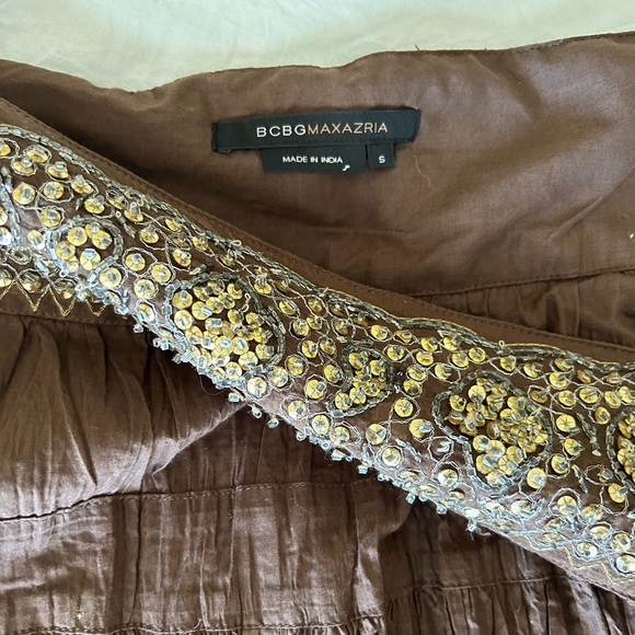 BCBG Maxazria Tiered Skirt - Picture 2 of 10